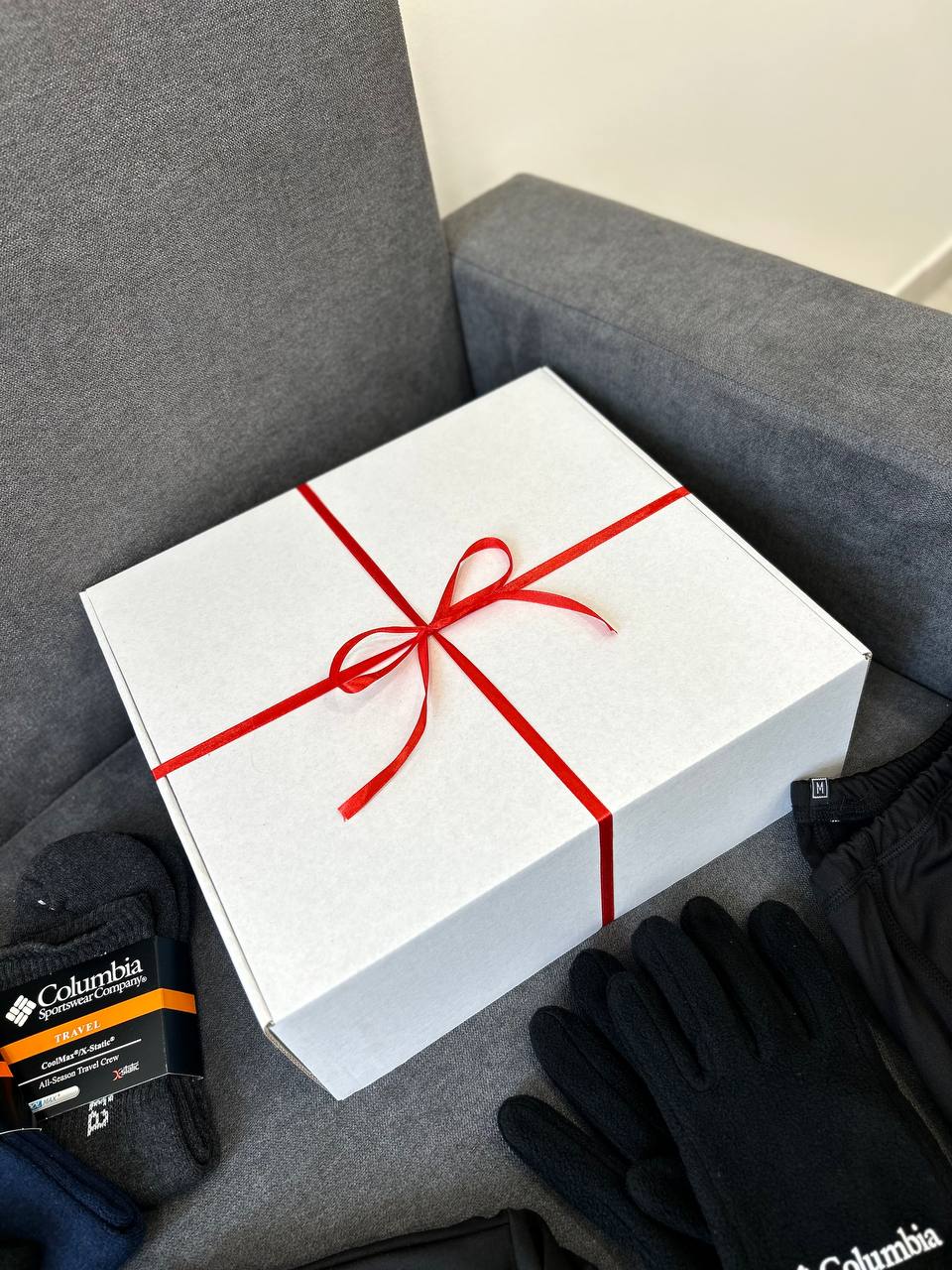 Подарунковий TERMO BOX Columbia — термобілизна, терморукавиці та шкарпетки — фото 2